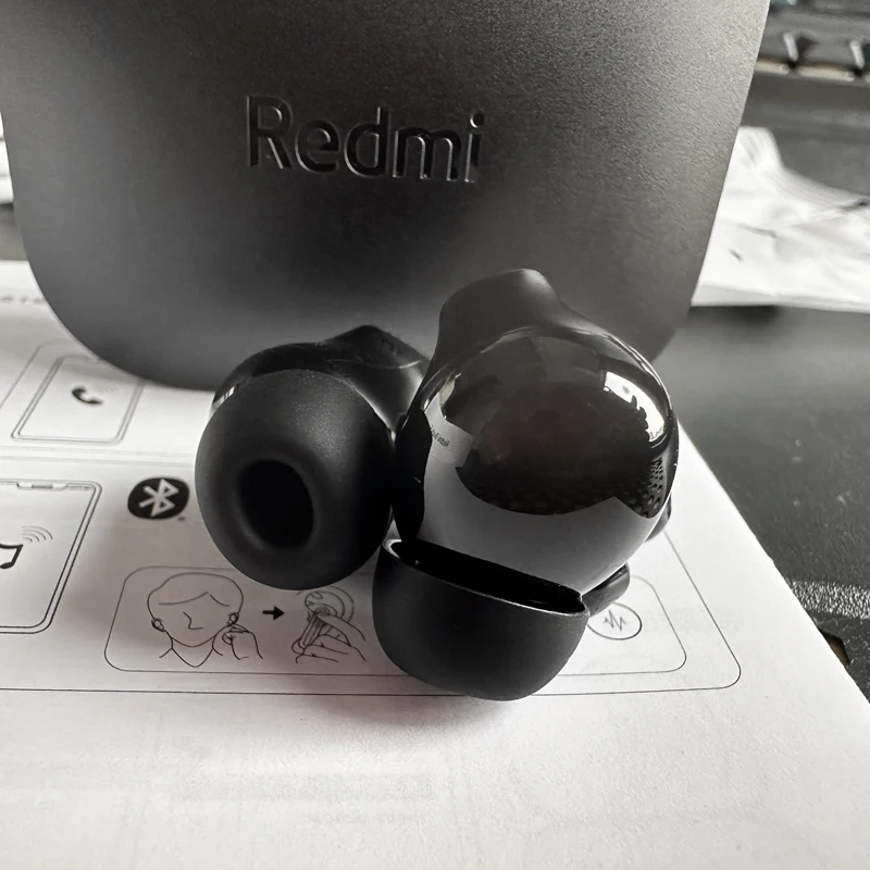 Xiaomi-auriculares inalámbricos Redmi Buds 5 46dB, cascos con Bluetooth 5,3, reducción activa de ruido, batería de 40H de duración, llamada AI, antiviento y ruido