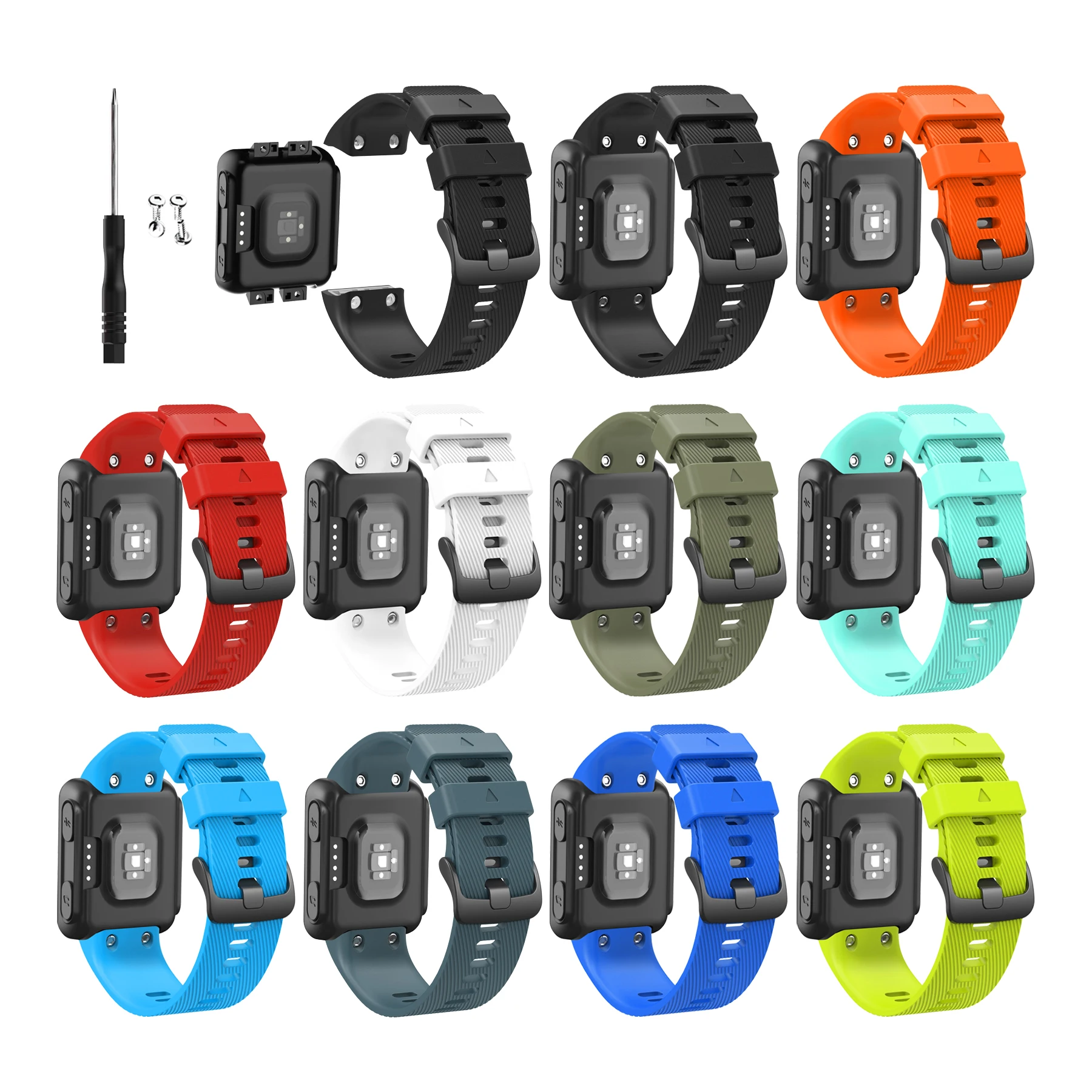 Silicone Wristband for Smart Watches - Durable and Comfortable Watch Strap