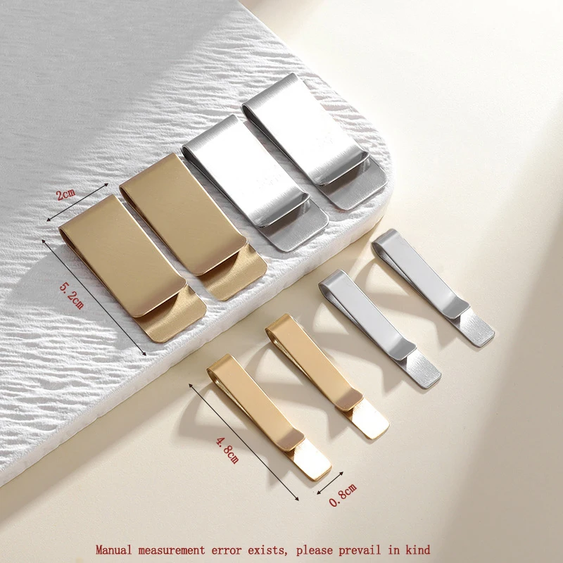 Versatile Metal Paper Clip Bookmark and Organizer for Office and School Supplies