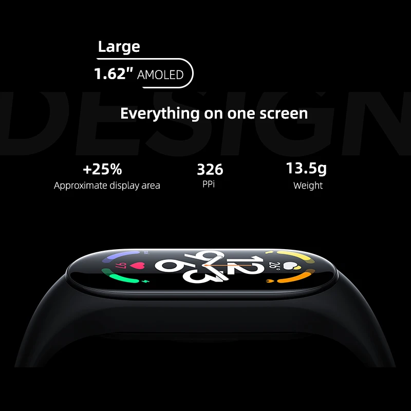 Xiaomi-mi Band Pulseira Inteligente Color Amoled Tela 162 Oxigênio no Sangue 24h Rastreador de Fitness 5am à Prova d Água - Image 4