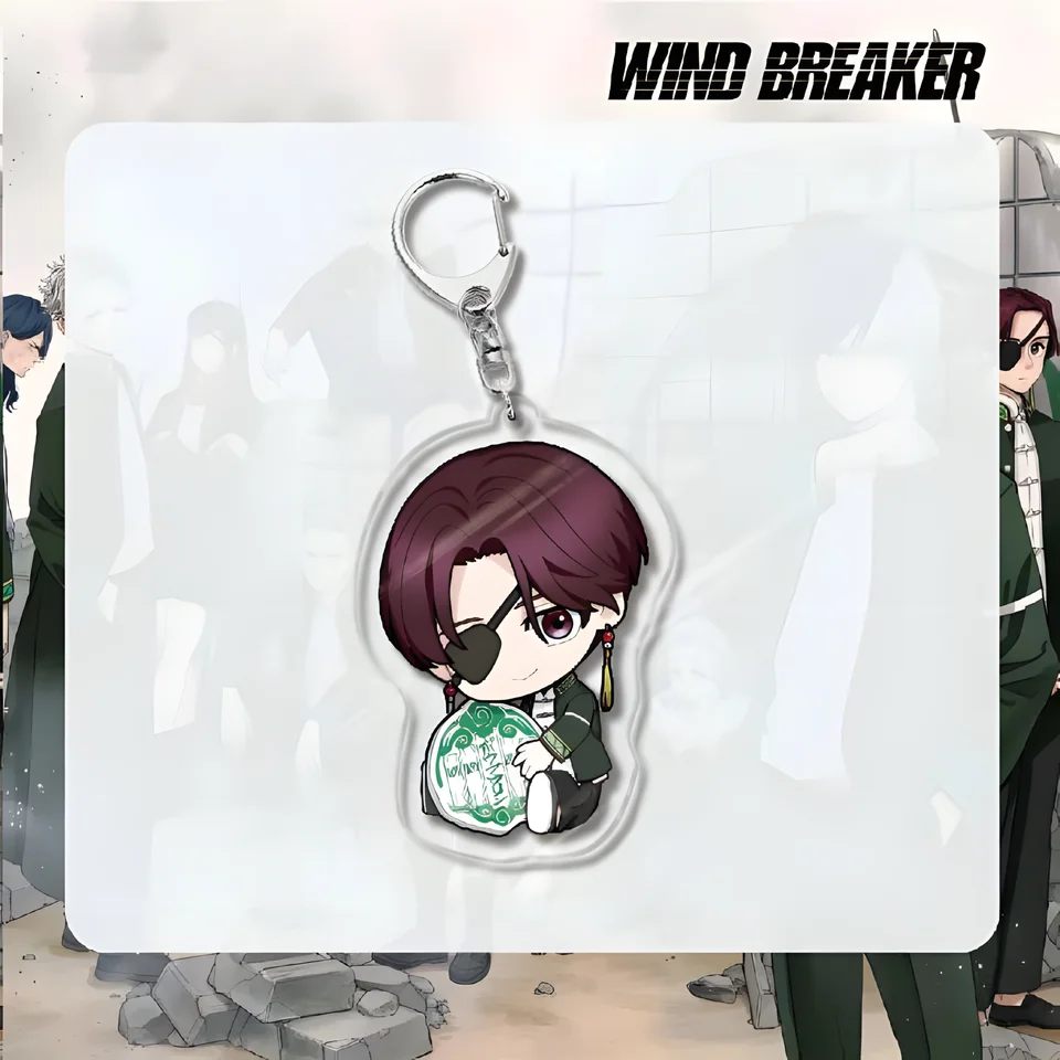 Anime WIND BREAKER Sakura Haruka Suo Hayato Acrylic Key Chain