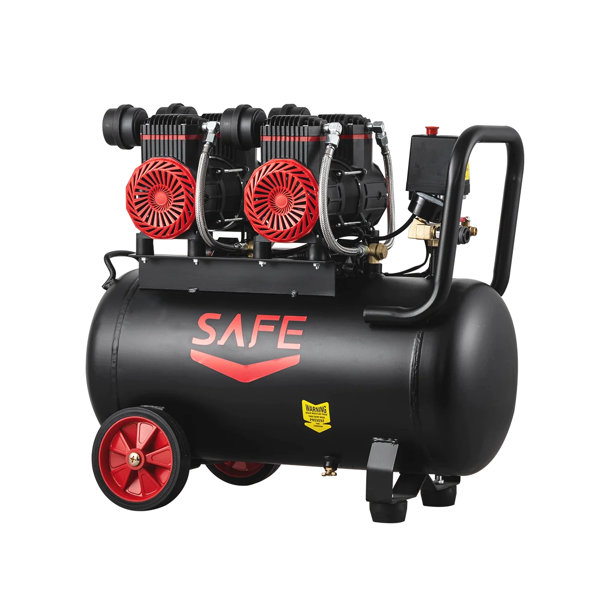 SAFE Compresor de Aire Manufacturer 80L/Min 8 Bar 800W Portatil