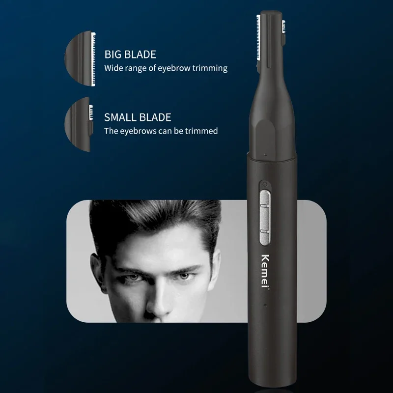 Hair Trimmer Rechargeable All in One Hair Trimmer Pen for Men Grooming Electric Beard Trimmer Facial Body Eyebrow Nose Ear Neck