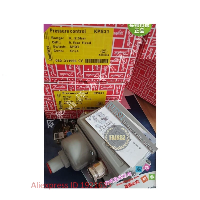 Original DAN.FOSS Pressure Switch KPS31 060-310966 FAIRSZ STORE