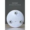 1 PCS 10X Magnifying Mirror With Light Makeup Mirror With Lights White ABS For Bathroom, Bedroom, Hotel 3