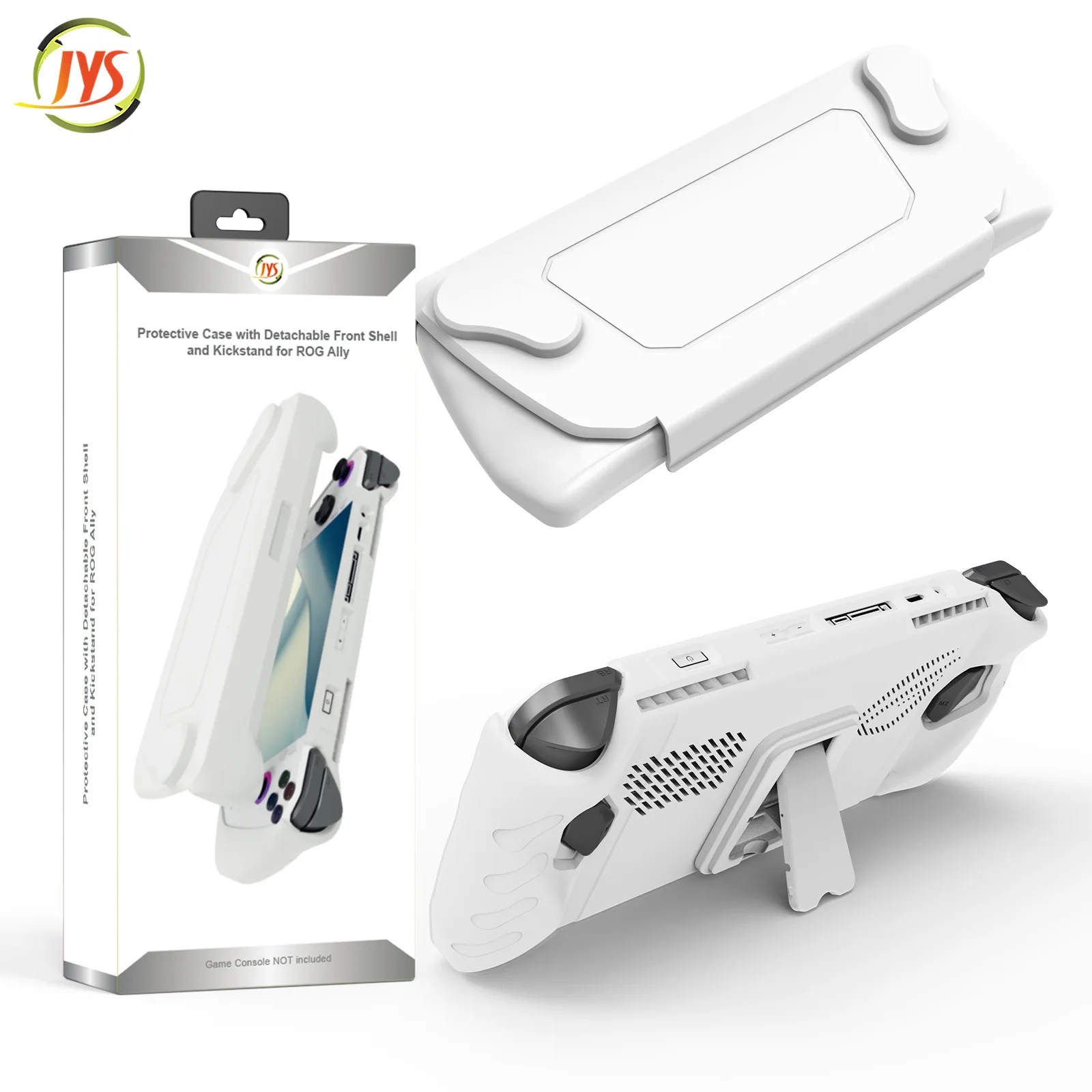 Capa Protetora para Console Rog Ally Tampa Frontal Removível com Kickstand Acessórios do Jogo Shell