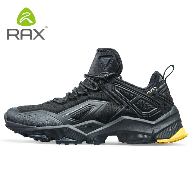 RAX Running Shoes Men&Women Outdoor Sport Shoes Breathable Lightweight Sneakers Air Mesh Upper Anti-slip Natural Rubber Outsole 3