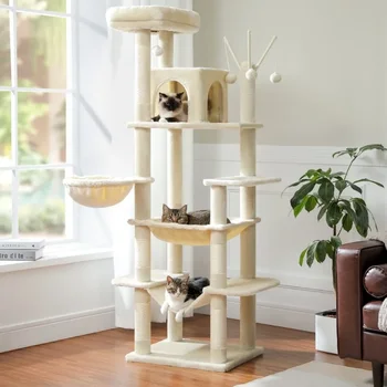 69" Multi-Level Cat Tree 1
