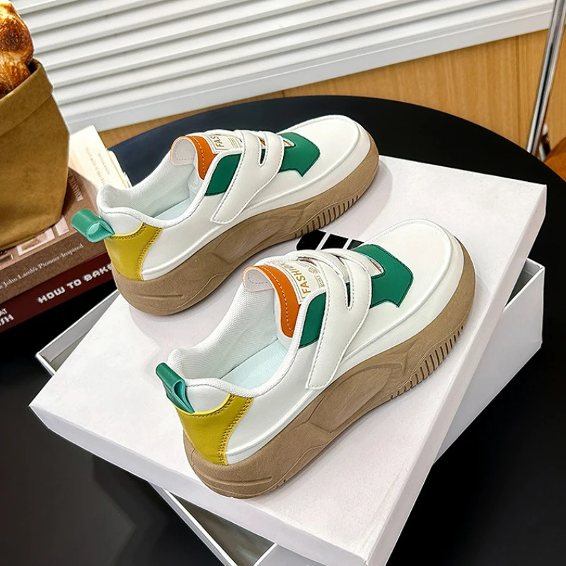 Glamour Stride: Eye-Catching Women's Comfortable Vulcan Sneakers - true deals club