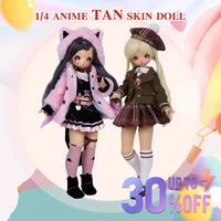 Dream Fairy 1/4 Doll Nanako tan skin 16 Inch Ball Jointed Doll Full Set lovely style BJD MSD DIY Toy Gift for Girls 1