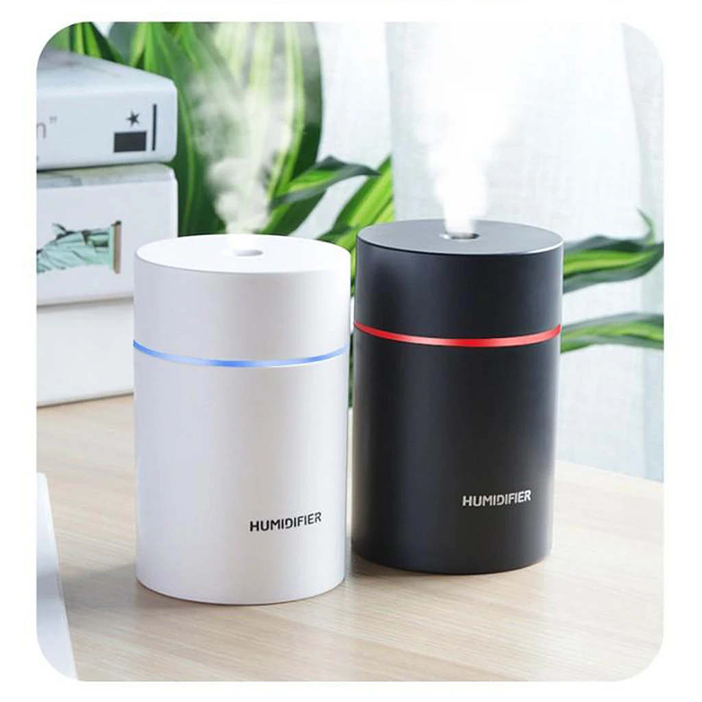 Air Humidifier USB 300ml Essential Oils Diffuser For Car Home Mute Humidification Bedroom Nano Purifier