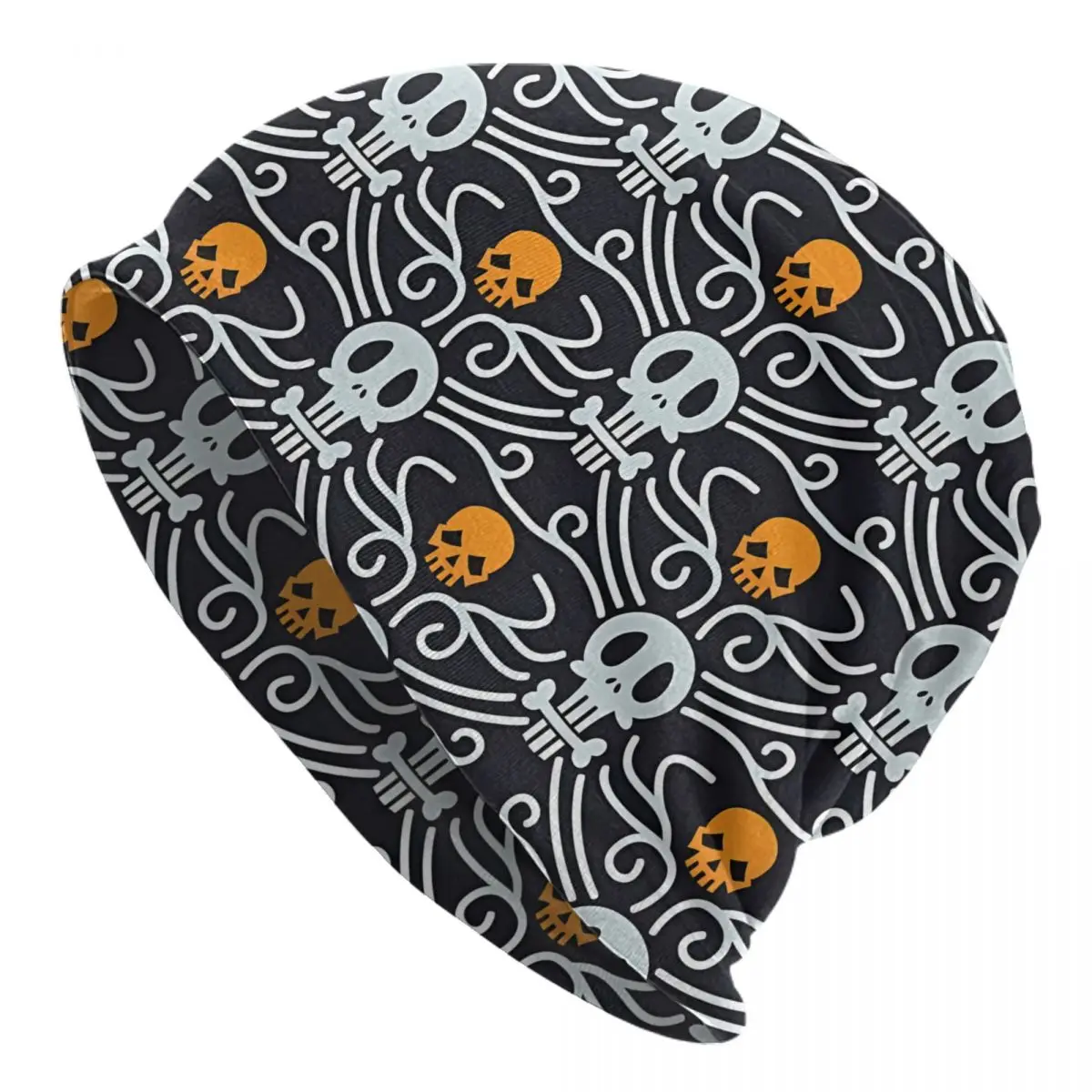 

Day Of The Dead Mexico Skull Skullies Beanies Caps Retro Thin Hat Autumn Spring Bonnet Hats Men Women's Unisex Ski Cap