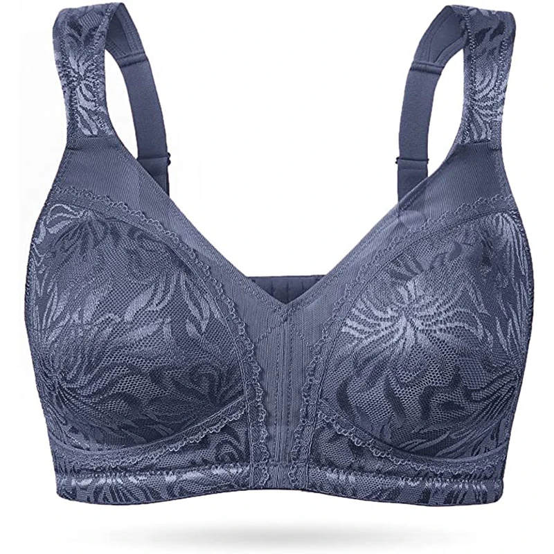 Wingslove Push Up Minimizer Bras For Women Full Coverage Seemless Wirefree Brassiere Femme Plus Size Non Padded Lingerie