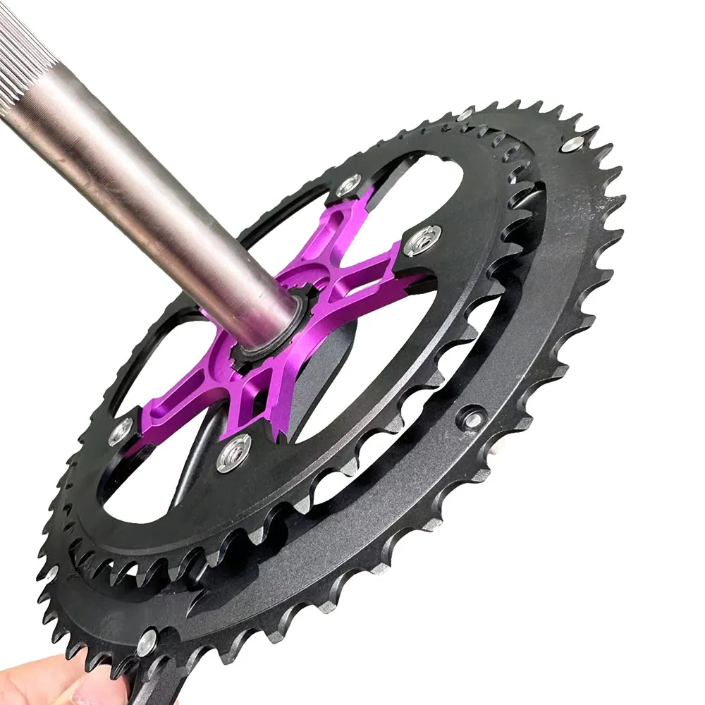 Direct Mount Kettenblatt Konverter Spider 104 110 130 BCD 4 5 Bolzen Kurbel Arm Kettenblatt Adapter MTB Rennrad Klappfahrrad Teile – Detail 24