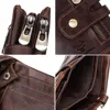 KAVIS RFID Genuine Cowhide Leather Wallet With Coin Pocket For Men Money Card Holder Purse Short Casual Zipper Bifold 4
