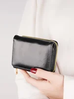 1pcs Women's Fashion Leather Trifold Wallet Credit Card Wallet Coin Purse Suitable for Girls White Collar Students Daily Use 1