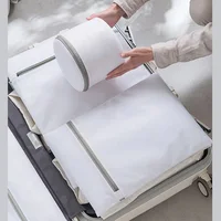 1pcs Anti-deformation Mesh Laundry Bag Washing Machine Shoes Pouch Travel Shoe Storage Bags Protective Clothes Organizer 2
