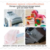 Hanging Storage Net Hanging Toy Storage 4 Tier Mesh Hanging Storage Basket Foldable Space Saving Organizer for Clothes Sundries 6