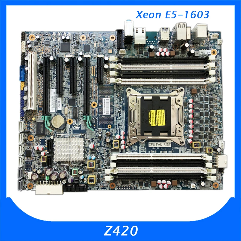 Workstation Scheda Madre Del Pc Per Hp Z420 618263-002 619557-001 708615-001 V1 V2 Mainboard