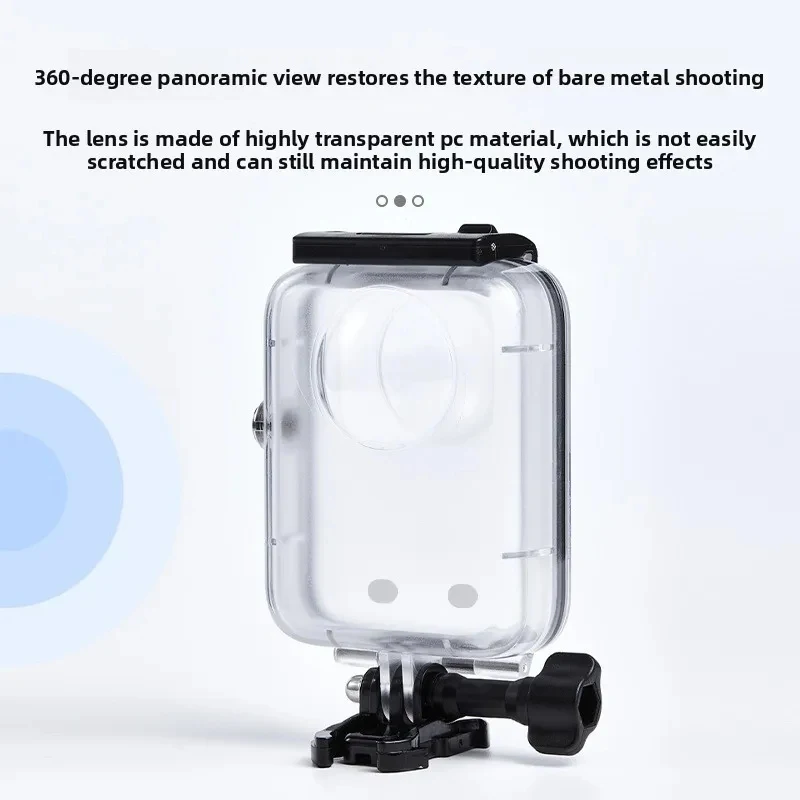 DJI 오즈모용 베릴라 액션 카메라 360도 파노라마 방수 하우징 (다이빙 스포츠용)