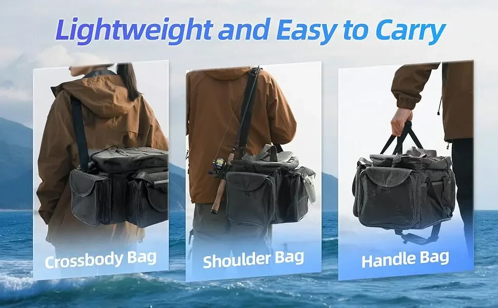 fishing tackle bag tackle bags small big fishing bags for men soft tackle bag saltwater freshwater