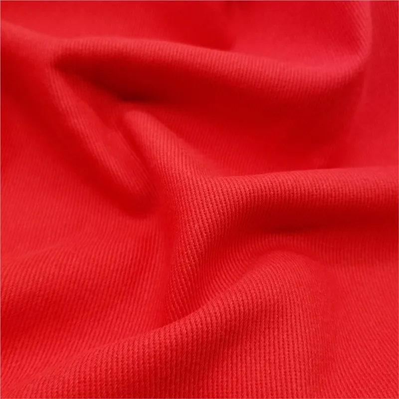 Cotton Fabric Twill Thickened Fall Winter Coat Pants Luggage Clothing Design