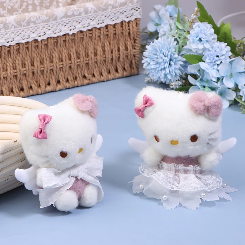 

Kawaii Sanrio, Hello Kitty креативная любовная пряжка брелок сумка Подвеска для телефона подвесной брелок аксессуары Подарки
