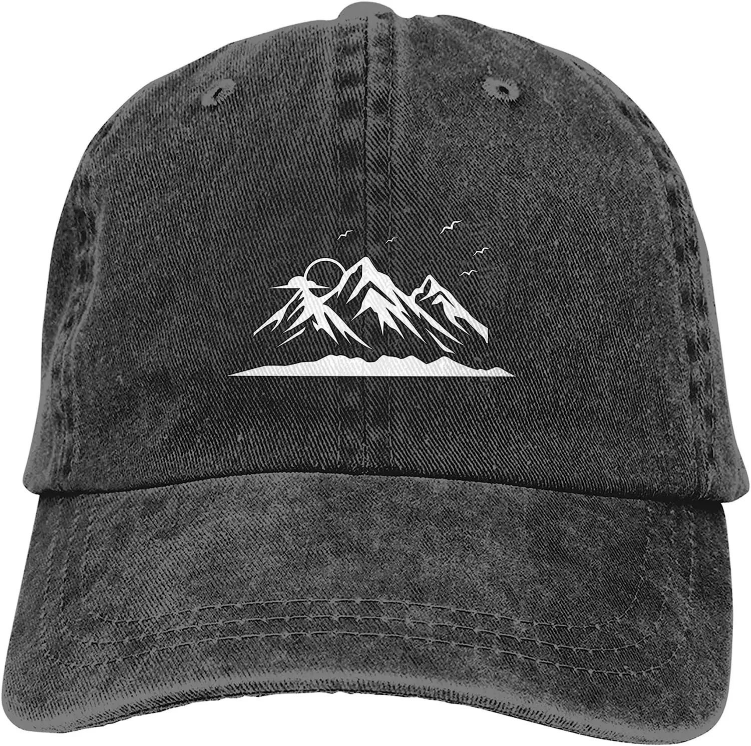 

Hot Fashion Casual Mountain Baseball Cap Dad Hat - Funny Adjustable Washed Soft Cotton Baseball Hat For Mens Womens Travel Gift