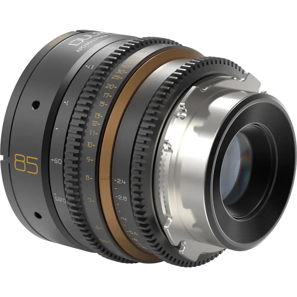 DULENS APO 미니 프라임 21mm T2.6 31mm 43mm 58mm 85mm T2.4 시네마 렌즈 풀 프레임 수동 초점 대형 아나모픽 렌즈 PL/EF 마운트