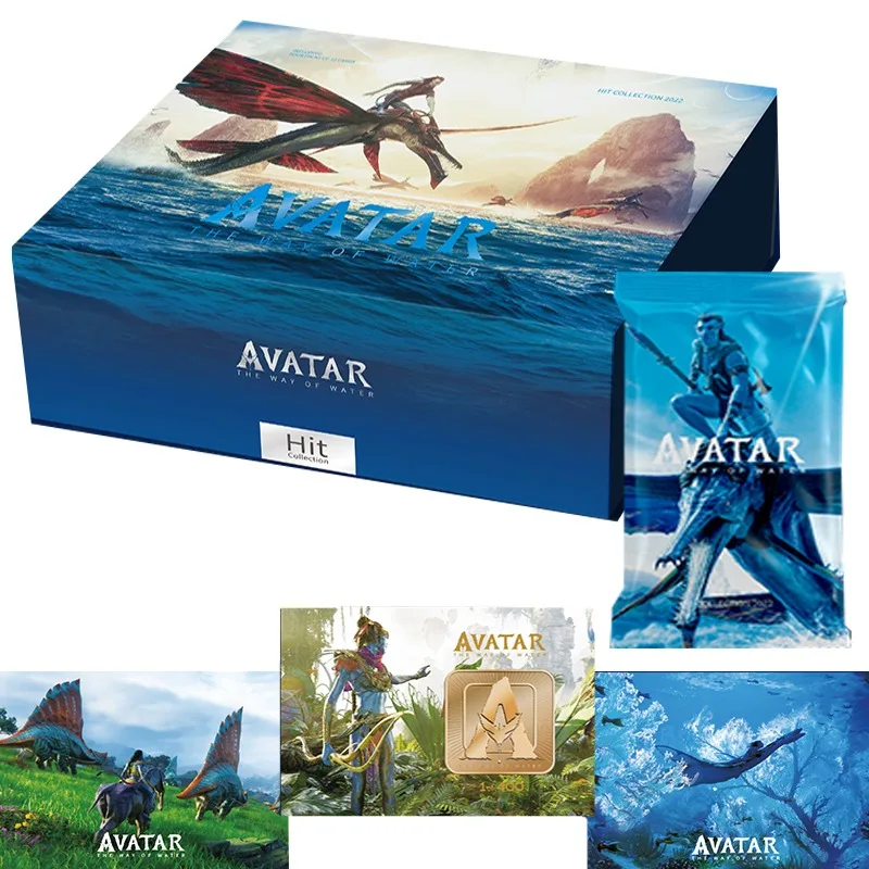 

Movie Avatar The Way of Water Collection Cards Science Fiction Adventure Neytiri Jake Sully Character scenes Cards Child Gifts