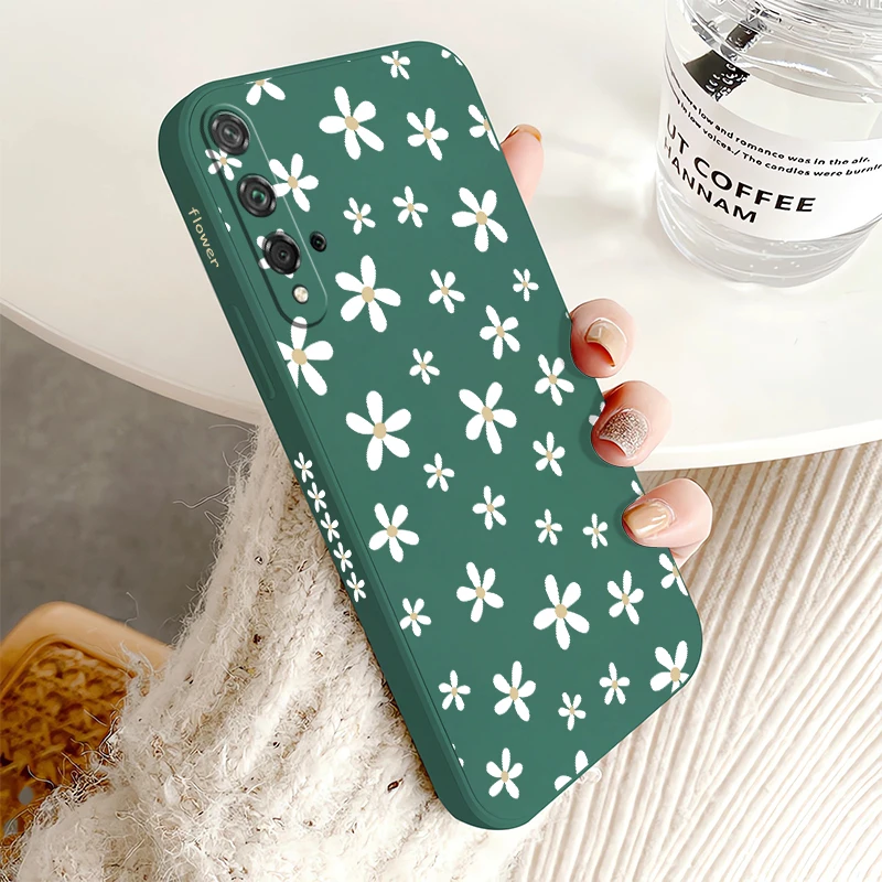 Cute Flowers Soft Phone Case - Stylish and Protective Cover