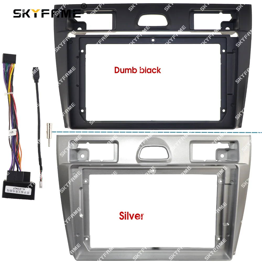 Skyfame Car Frame Fascia Adapter Android Radio Dash Fitting Panel Kit Per Ford Fiesta Mk5