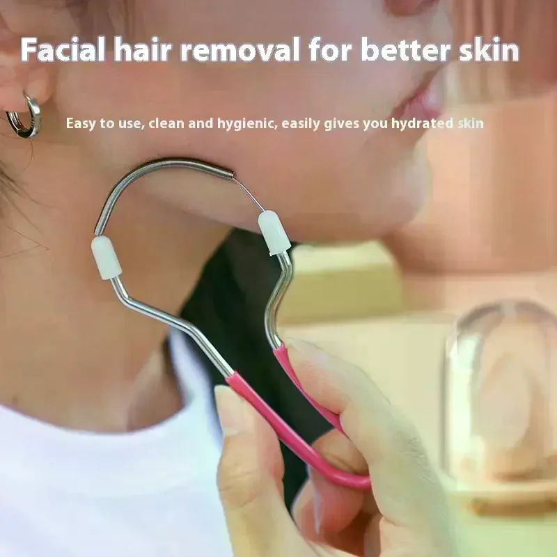 Facial Hair Remover For Women.Remove Unwanted Hair On Upper Lip,Chin,Face,Or Neck Remover Spring For Unsightly Hair
