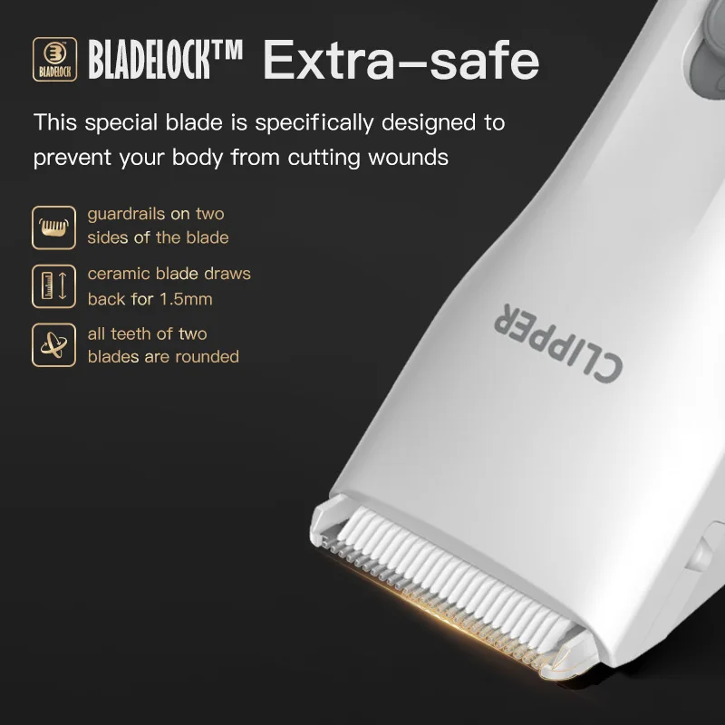 Electric Men's Body Hair Clipper Ball Arms Legs Shaver Women Bikini Trimmer Epilator Pubic Hair Remover Grooming Shaving Razor 3