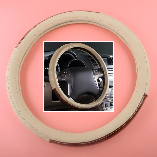 MEWANT Car Steering Wheel Covers for Audi RS Q8 2020-2022 / SQ5 2018-2022 Alcantara Car Steering Wrap For BMW G01 G02 G05 G20 G30 X3 X4 X5 2018-2019 Custom Grip Leather