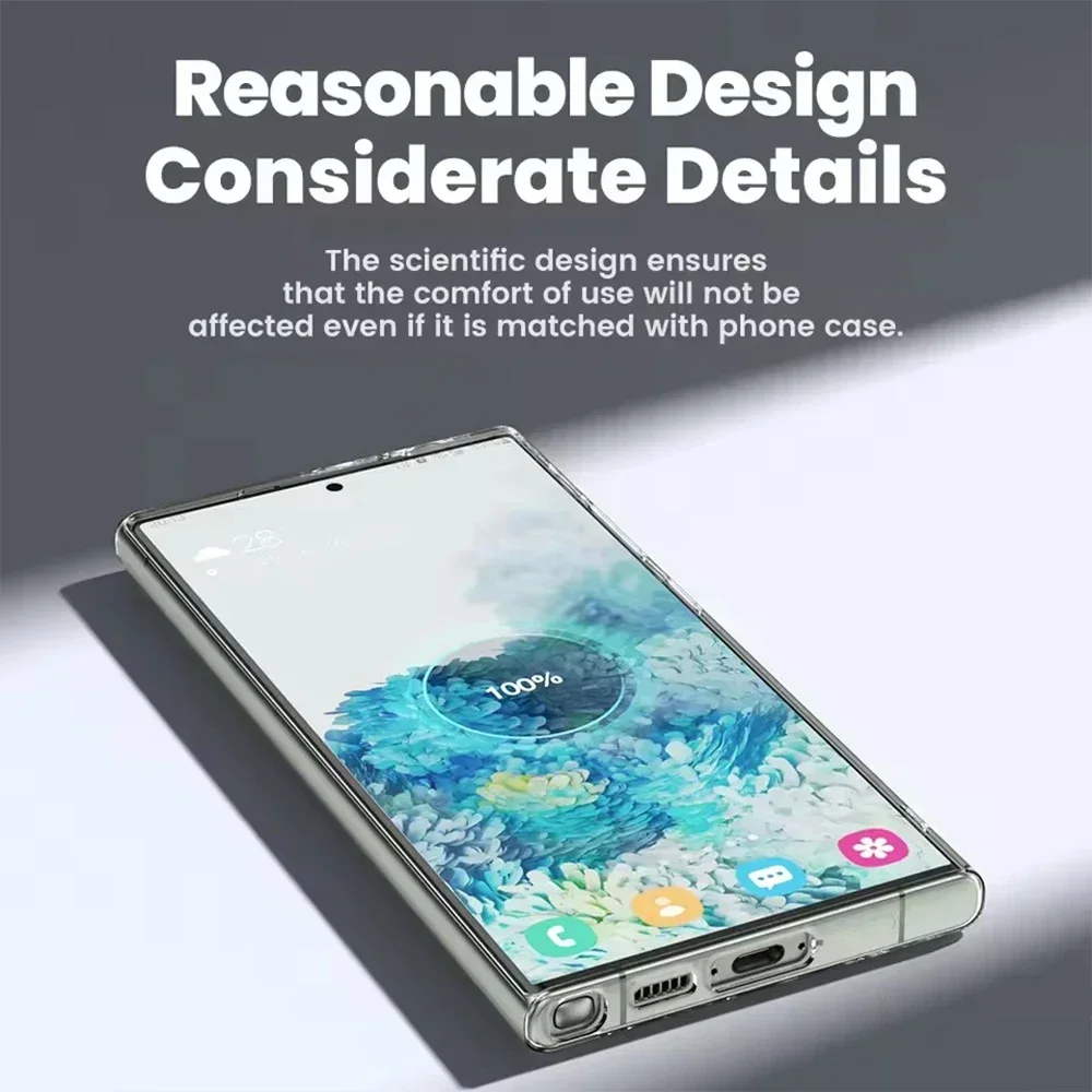 Sleek Transparent Soft TPU Protective Phone Case