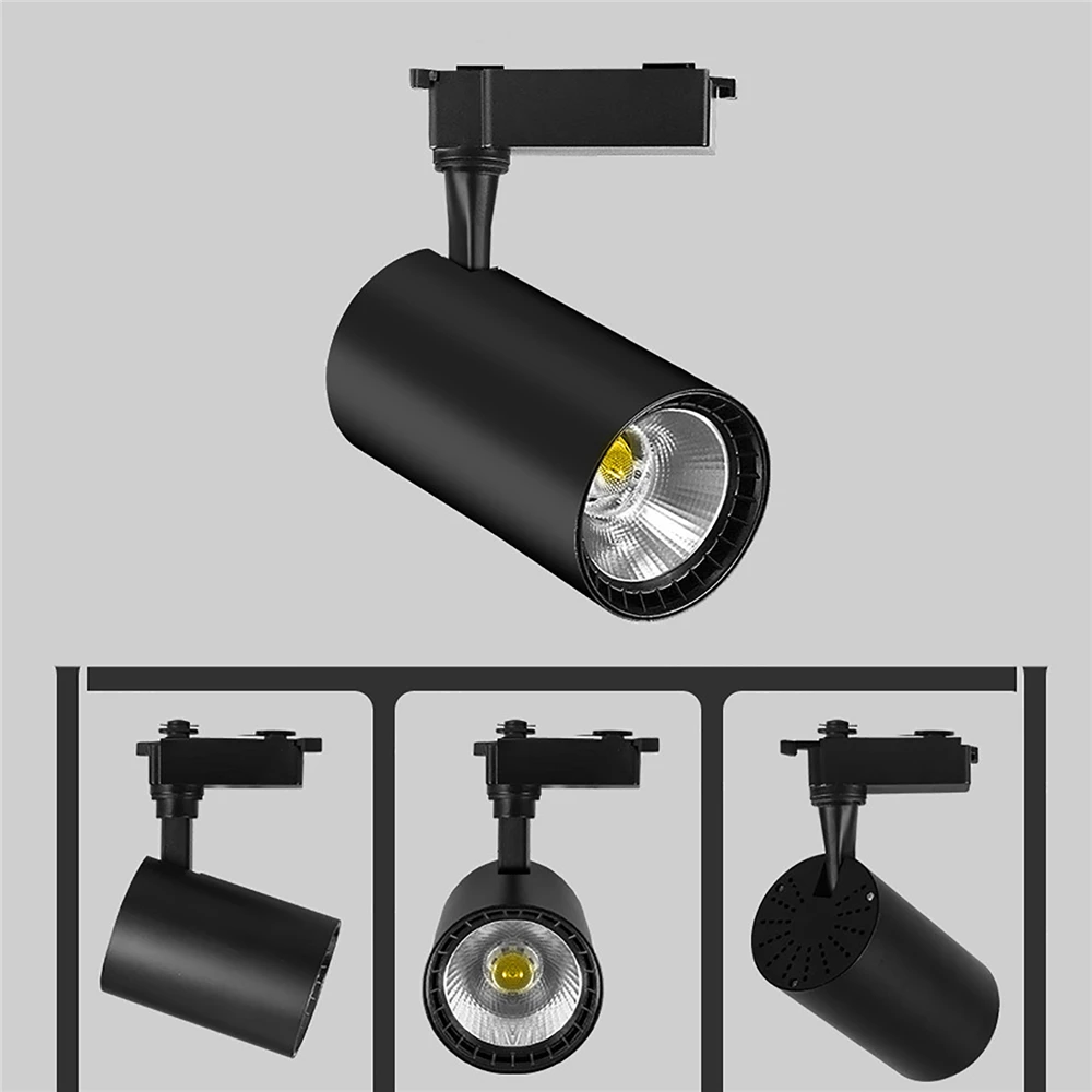 

12/30/40W Track Light Spot Light Fixture Track Lighting Rail Spot Led Track Lamp For Living Room Clothing Store Background Wall