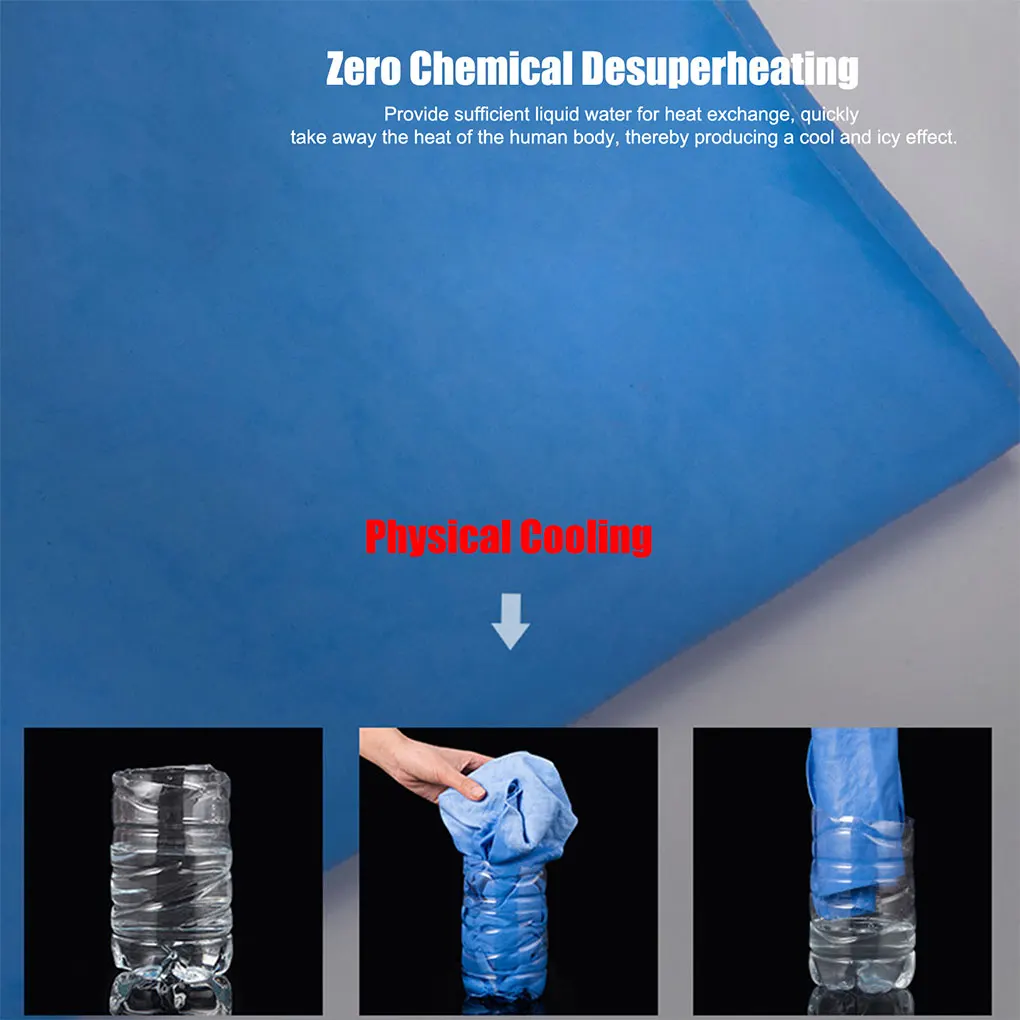 Cooling Vest Summer Cooling Vest Ice Clothes Undershirt Lightweight Cold refrigerant Vest Fabric