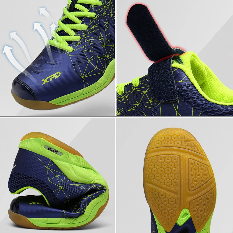 New Men Badminton Shoes Indoor High Quality Wear Resistant Training Professional Sneakers Competition Non Slip Volleyball Shoes