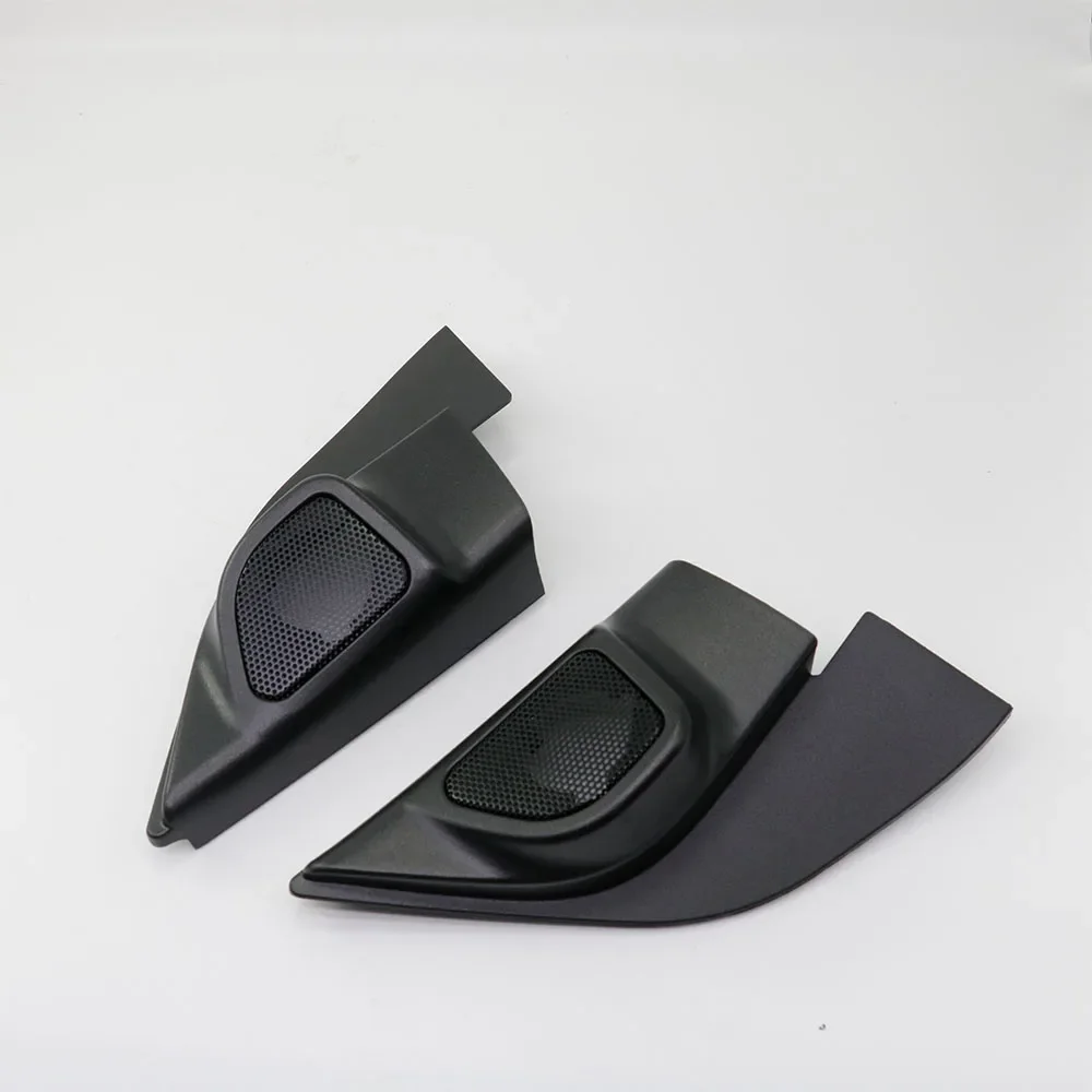 2PCS for Nissan Almera/Sunny 2010-Car Tweeter Refitting Audio Door Angle Gum Speaker Cover Boxes Mounts