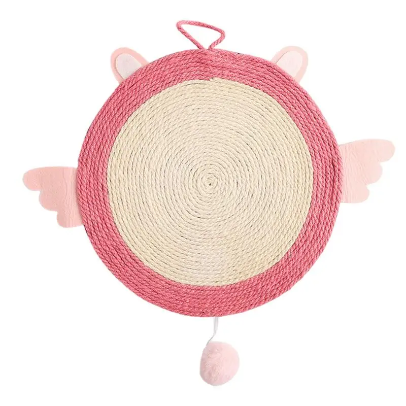 Sisal 고양이 스크래처 보드 고양이 스크래치 포스트 매트, 장난감 침대 매트, 클로 샤프너, 가구 보호 스크래퍼, 그라인딩 네일 패드 매트