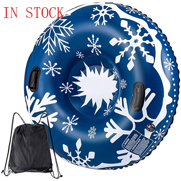 

Fast Deliver Winter PVC Wholesale Inflatable Plastic winter products sled toys custom towable sledding equipment Sledge SnowTube