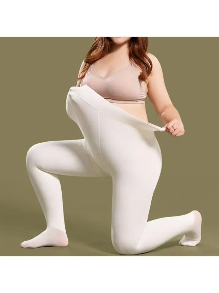 Collants Thermiques Fille - Legging Doublé Polaire Chaud Pour L'hiver, école, Danse