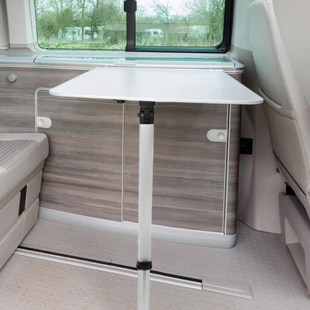 Klappbares Tischbein Verstellbar 520-770mm - Aluminium Teleskopstütze Für Wohnmobil & Boot