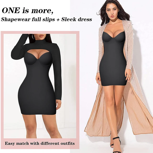 Women Bodysuits Shapewear Full Body Shaper Cami With Cup Compression Belly  Sheath Slimming Underwear Waist Trainer Corset Dress - Shapers - AliExpress