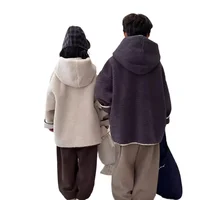 Winterjacke mit Lammfellimitat – Bild 5