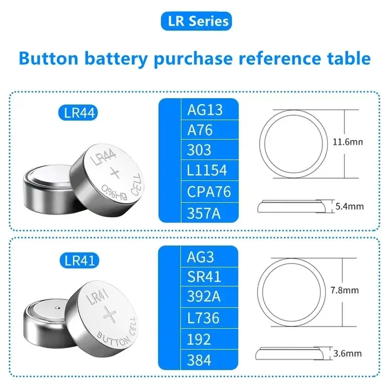 2-50pcs AG3 1.55V alkalické knoflík baterie AG3 192 LR41 SR41SW L736 devizy buňka knoflík akumulátory pro hodinky hraček