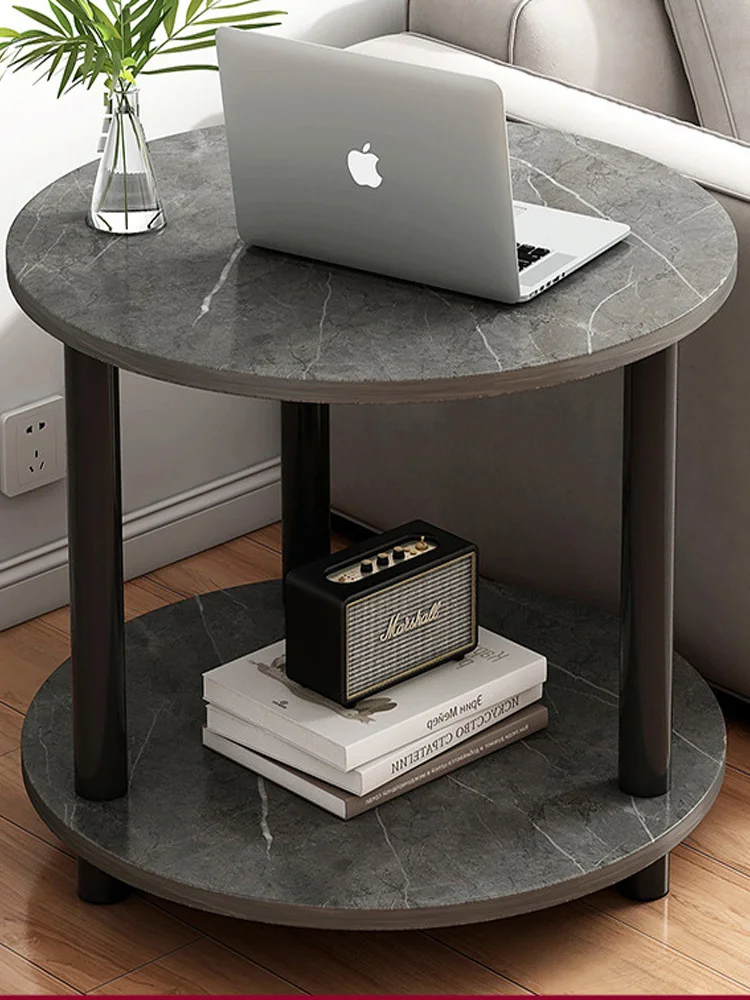 Mesa De Centro,auxiliar,estilo Marmol,madera,minimalista