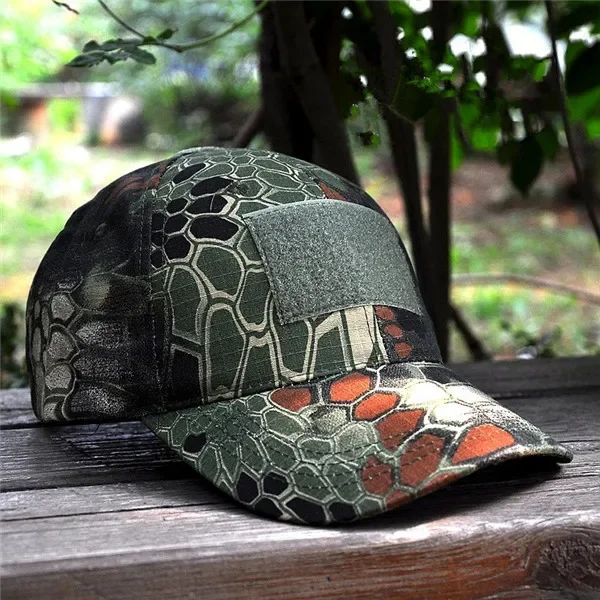 Baseball Cap Hunting Tactical airsoft gear Anti-scrape Grid Fabric Kryptek Mandrake Hat
