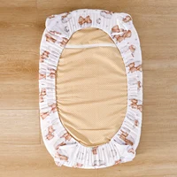 Elinfant 100% Polyester Baby Fitted Crib Sheet Soft Baby Mattress For Boys and Girls 2